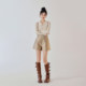 Beads Day Buckle Casual All-match Shorts Temperament Loose Pants Women