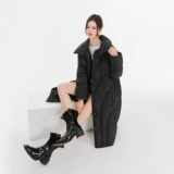 Удерживающий тепло бархатный пуховик для отдыха, куртка, утиный пух