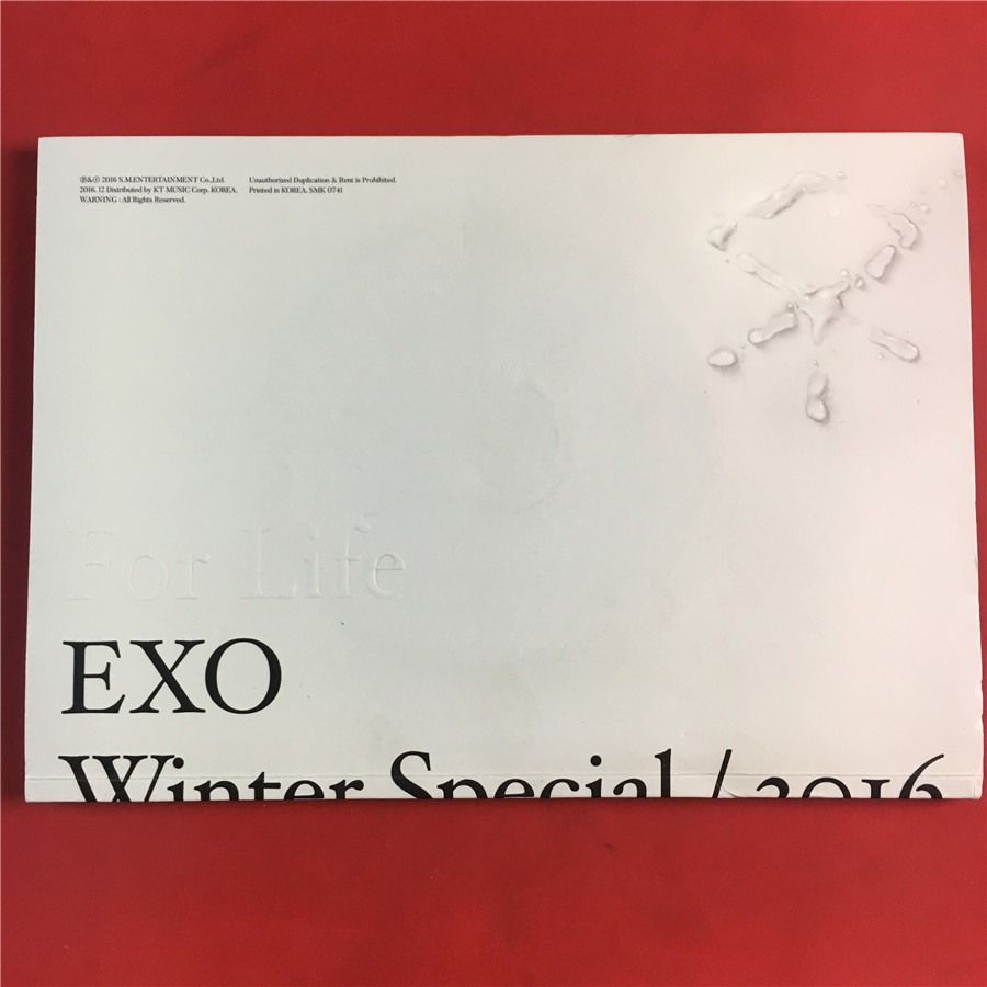 Korean EXO 2016 WINTER SPECIAL 2CD Opening D1393