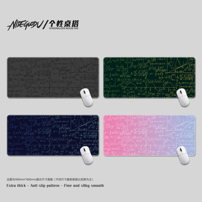 Mouse Pad Extra Large Size Math Formula Keyboard Desktop Keyboard Mat Mouse Pad Formula Mouse Pad