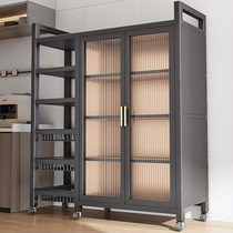 Xingyou kitchen multifunctional storage rack floor-standing multi-layer storage rack fruit and vegetable basket microwave storage cabinet