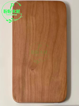 American cherry wood raw board custom solid wood desktop table partition step bay window coffee table bar board