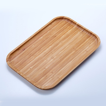 Bamboo tea tray household tray size rectangular Japanese simple kung fu tea set solid wood bamboo tea table Tea Sea