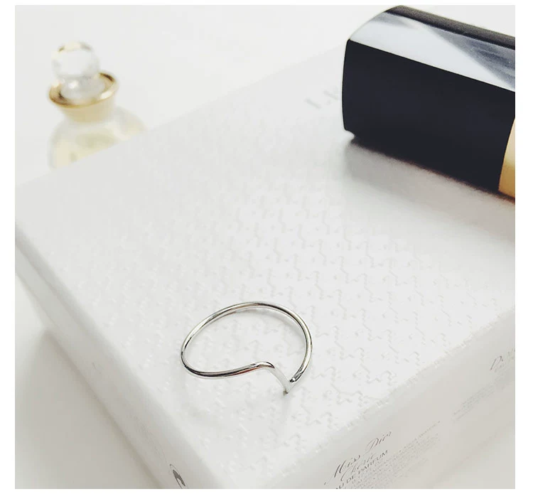 Taimi Style Châu Âu và Hoa Kỳ tối giản đơn giản nhẫn nhỏ nữ trang sức nhẫn nhỏ Nhật Bản và Hàn Quốc phiên bản nhẫn cá tính - Nhẫn nhan nam