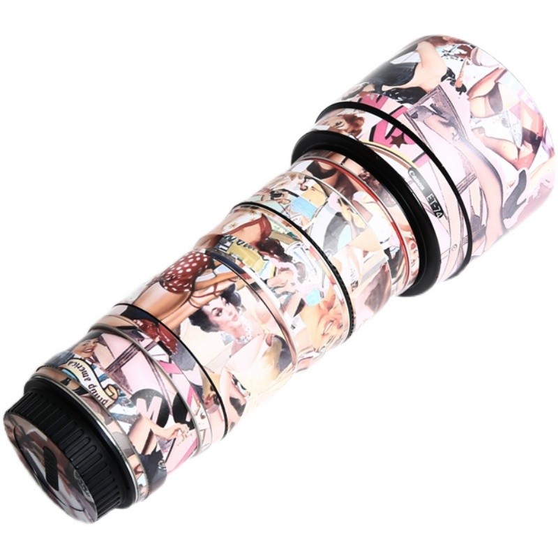 Apply Sony 70-200mm f 4 G SEL70200G lens sticker without residual adhesive film