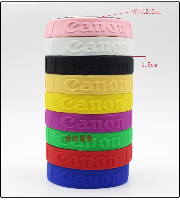 Suitable for Canon monocular lens Rubber ring Rubber rubber ring Protective ring Zoom ring Decorative leather silicone ring