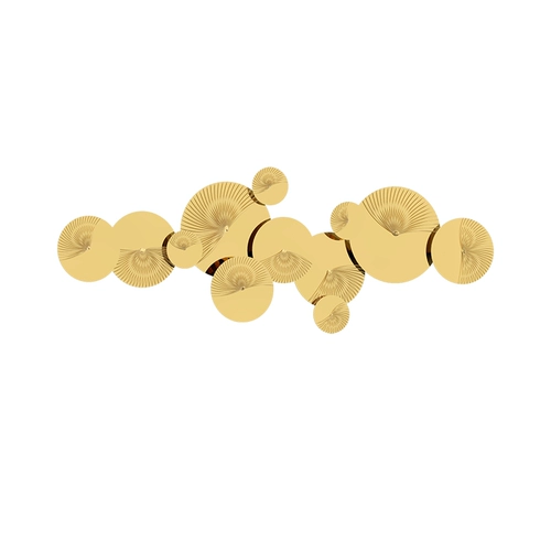 Современная металлическая трехмерная подвеска, креативный диван для спальни, легкий роскошный стиль