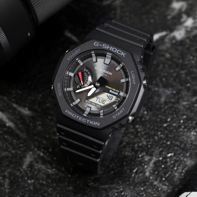 Casio Farm Oak Watch Men's New Solar Bluetooth Octagonal Sports Waterproof Trendy Ga-B2100-1 Casio Farm Oak Watch Men's New Solar Bluetooth Octagonal Sports Waterproof Trendy Ga-B2100-1