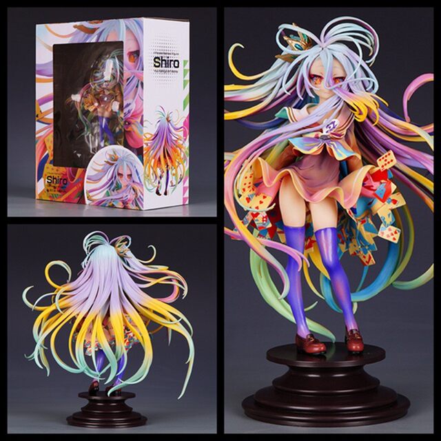 Game Life Anime Figure Domestic Model Case Decoration Nogamenolife Battle-Damaged Hobbie Dorra Blank