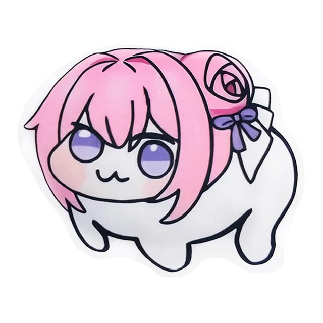 Doro Pillow, Doris Nikke, Victory Goddess Nikki, Pink-Haired Dog, In-Stock Plush Toy, Stuffed Animal, Cushion