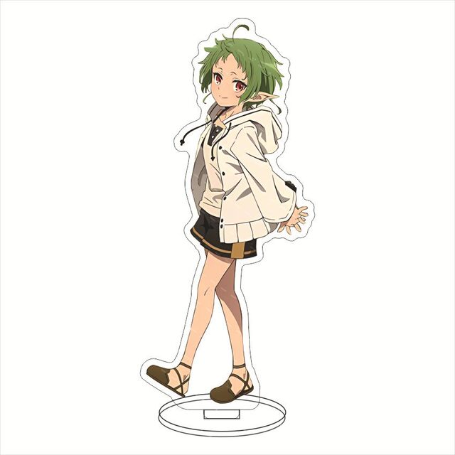 Jobless Reincarnation Peripheral Acrylic Standing Tablet Rokuchi Alice Shilu Feludius Anime Desktop Ornament