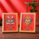 Dragon Year Chinese-Style Picture Frame Painting, Chinese Style National Trend, Lion Dance, Eight Immortals Crossing the Sea, 3D Puzzle, Paper-Cutting Room Decoration Ornament