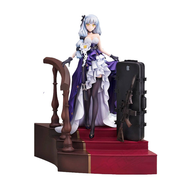 Girls' Frontline Figure Hk416 Star Cocoon Springfield Black Cat's Gift Kaiser Red Peony Ornament Model Merchandise