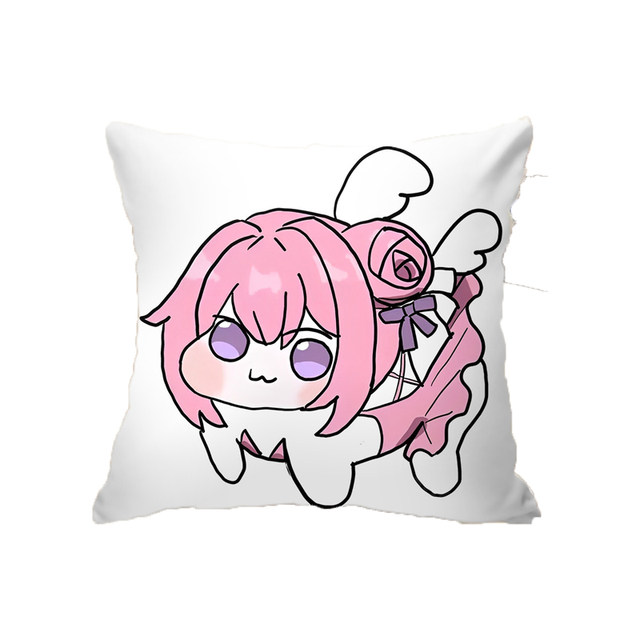 Nikke Victory Goddess Nikki Merchandise Doro Pillow Cushion Dorothy Expression Pack Pink-Haired Dog Plush Toy