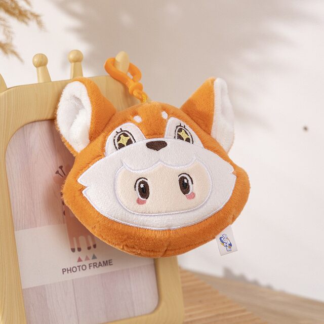 Dream Star Rose Red Fox Husky Cute Star Plush Pendant Doll Toy Game Peripheral Stuffed Toy