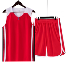 Basketball uniform mens quick-drying summer new large size sweat-absorbent breathable vest shorts fitness sports suit training clothing