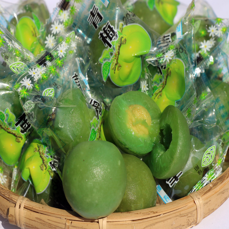 Old educated youth Crispy plum Crispy plum green plum fruit Qingkou plum 500g sweet and sour juicy crispy plum 2500g