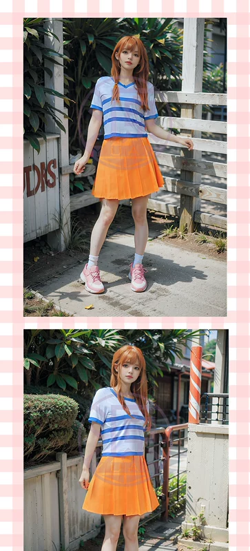 Nguồn anime cos-One Piece-Nami hai năm sau quần áo nữ