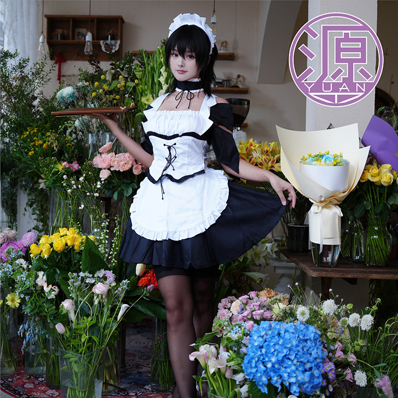`会长是女仆大人cos-MAID LATTE女仆装1代【源动漫cos】测评：这波我必须夸！_Cosplay女装_淘宝游戏网