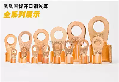 Pure copper terminal blocks 10A 20A 30A 40A60A100A wire nose open nose copper terminal blocks
