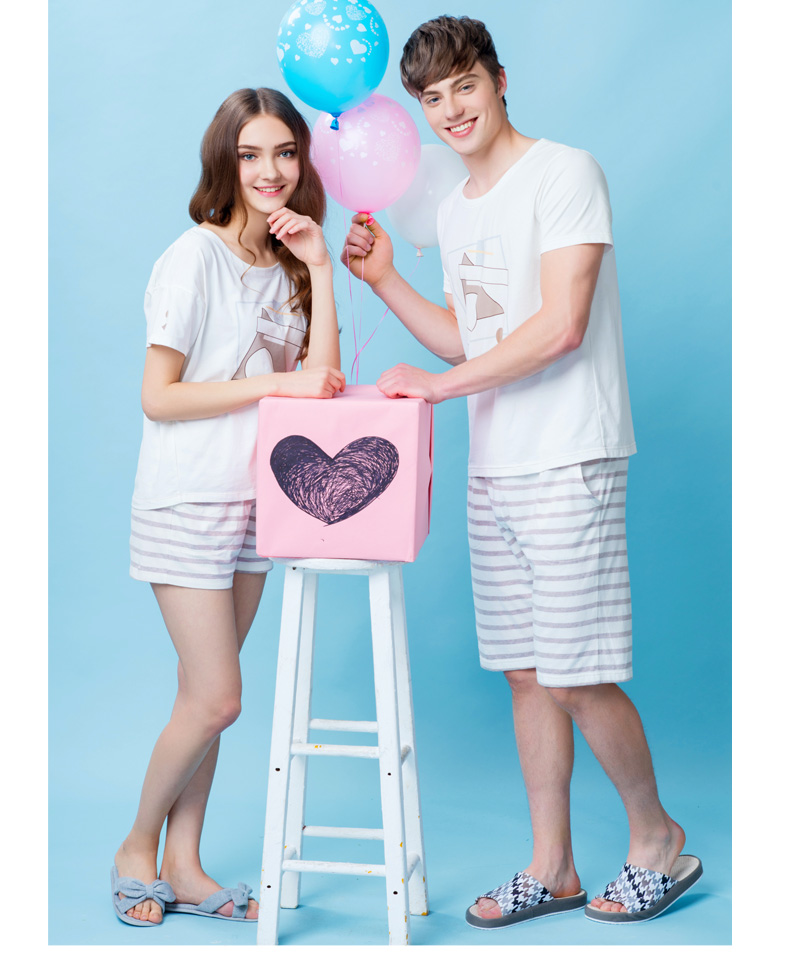 Pyjama mixte en Coton à manche courte - Ref 3005455 Image 16