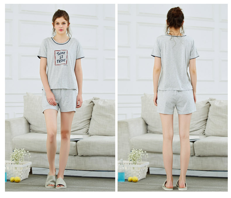 Pyjama mixte en Coton à manche courte - Ref 3005429 Image 16