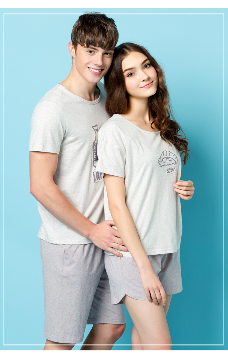 Pyjama mixte en Coton à manche courte - Ref 3005432 Image 20