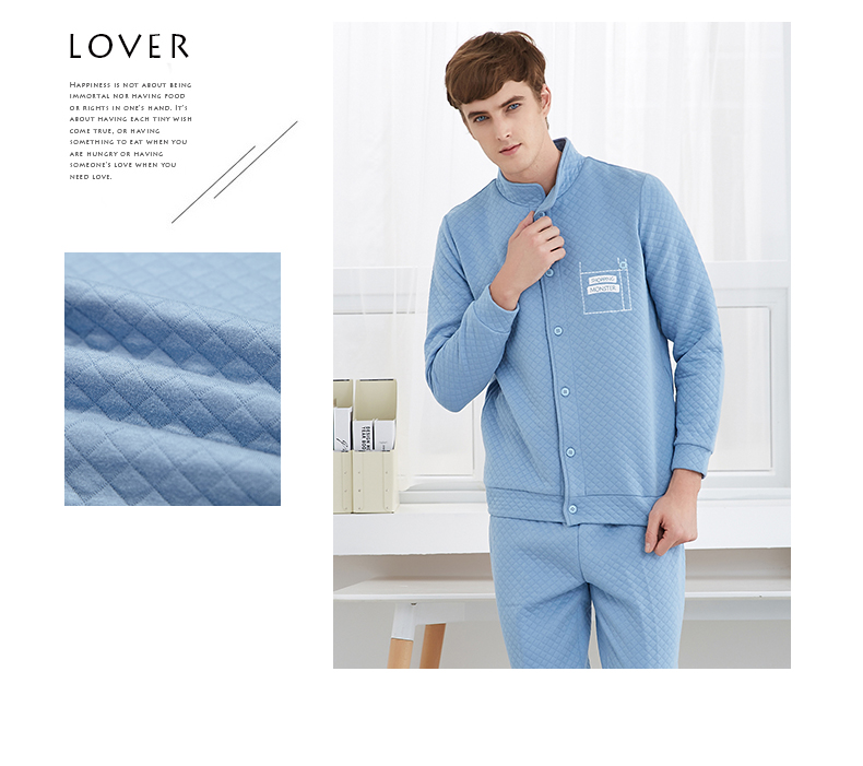 Pyjama mixte en Coton à manches longues - Ref 3005443 Image 13