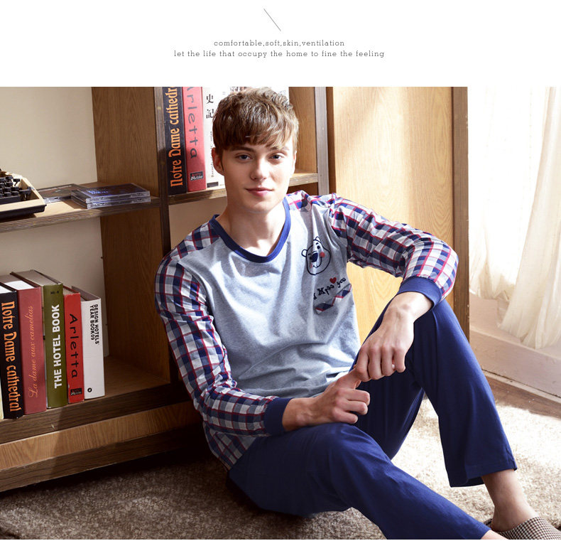 Pyjama mixte en Coton à manches longues - Ref 3005404 Image 17