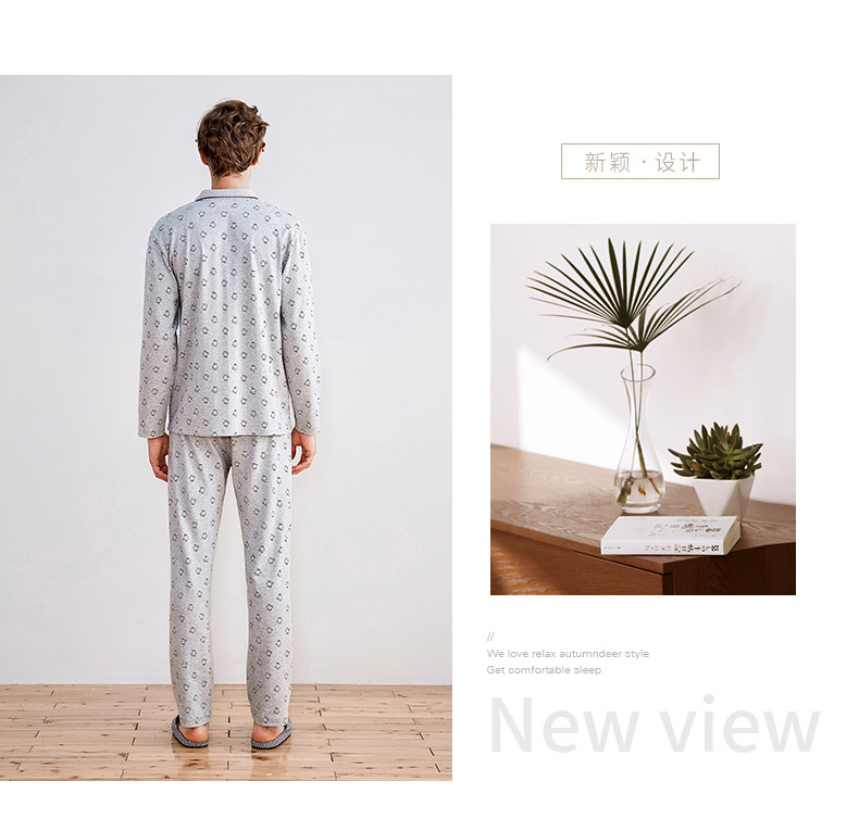 Pyjama mixte en Coton à manches longues - Ref 3005464 Image 15