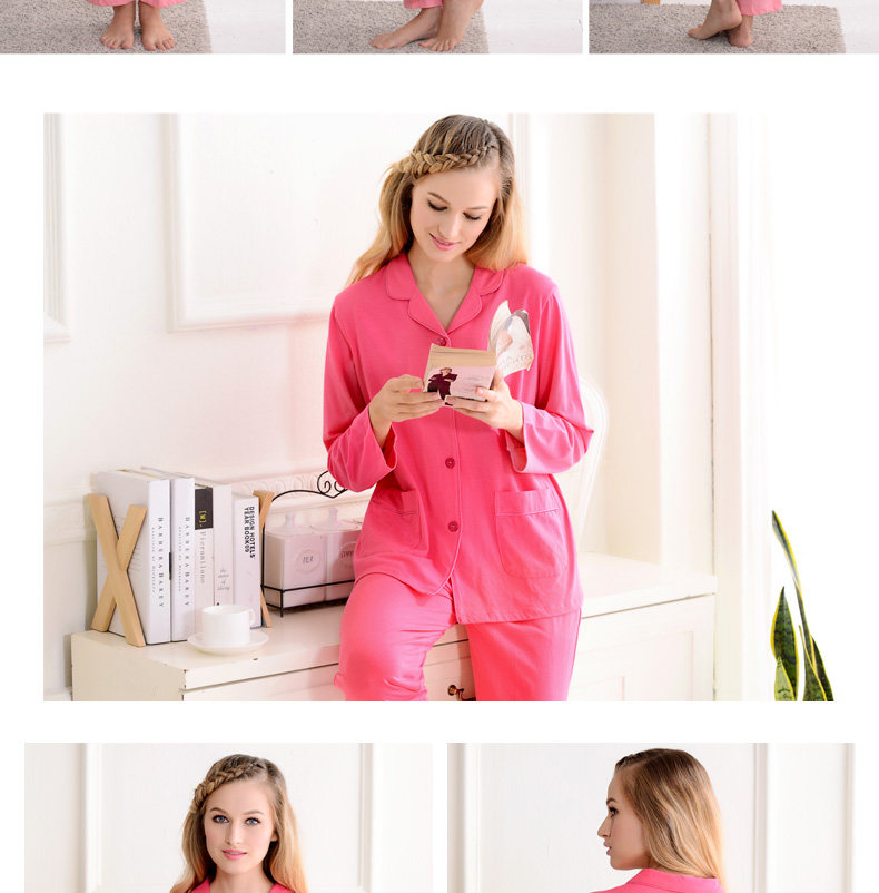 Pyjama mixte en Coton à manches longues - Ref 3005433 Image 21