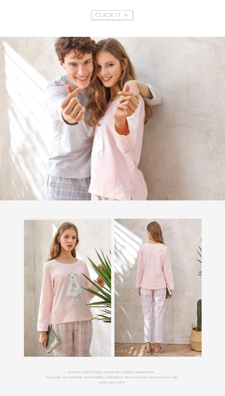 Pyjama mixte en Coton à manches longues - Ref 3005405 Image 11