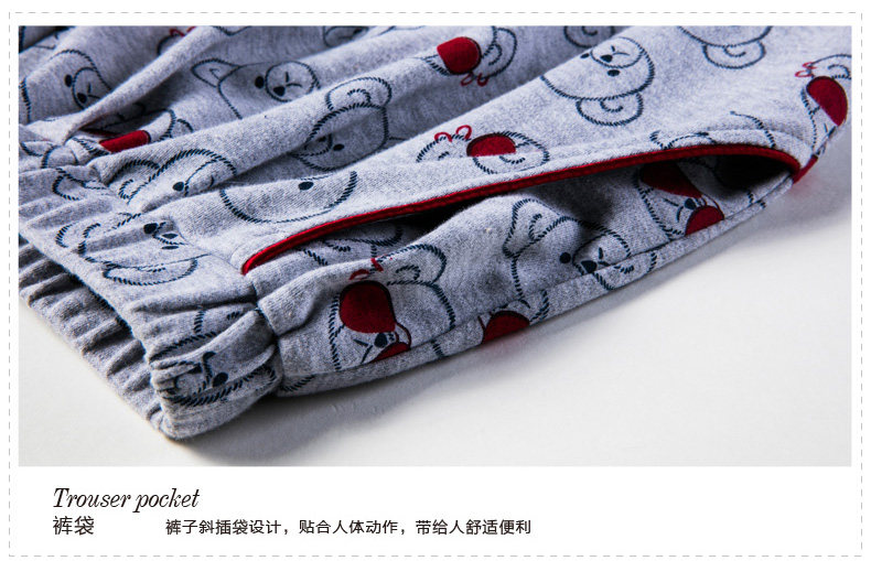 Pyjama mixte en Coton à manches longues - Ref 3005449 Image 21