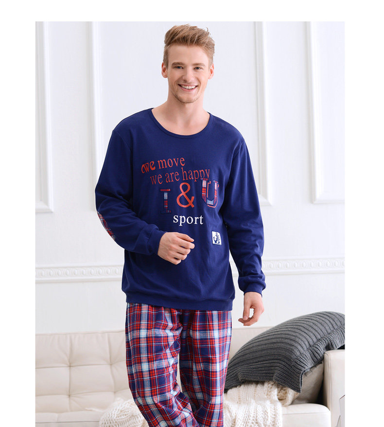 Pyjama mixte en Coton à manches longues - Ref 3005446 Image 14