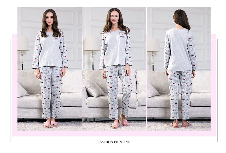 Pyjama mixte en Coton à manches longues - Ref 3005428 Image 13