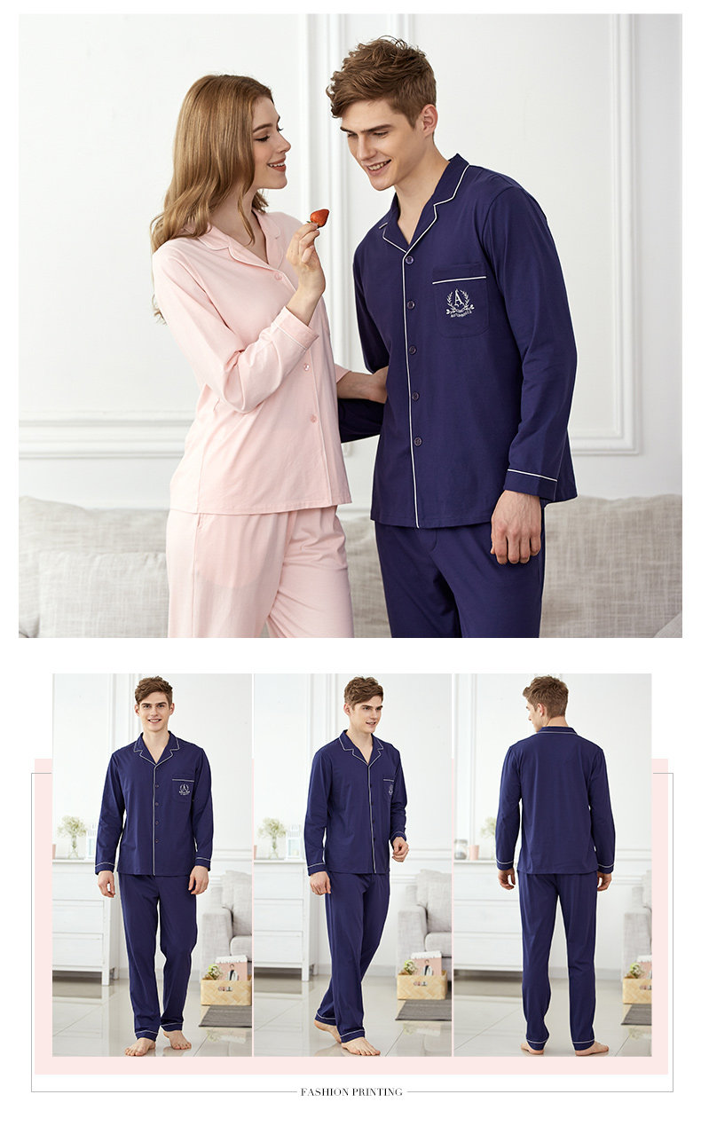 Pyjama mixte en Coton à manches longues - Ref 3005423 Image 10