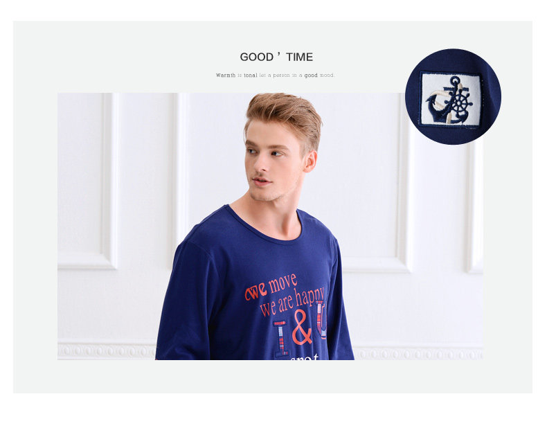 Pyjama mixte en Coton à manches longues - Ref 3005446 Image 13