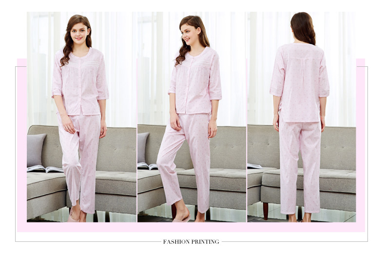 Pyjama mixte en Coton à manches longues - Ref 3005454 Image 12