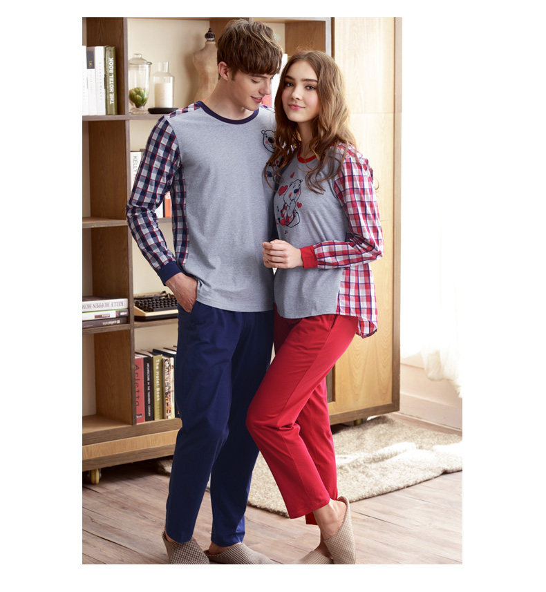 Pyjama mixte en Coton à manches longues - Ref 3005404 Image 14