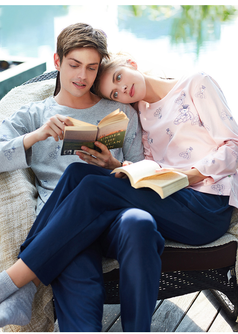 Pyjama mixte en Coton à manches longues - Ref 3005453 Image 12