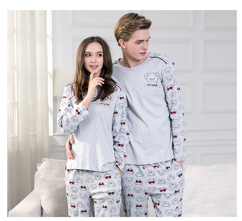 Pyjama mixte en Coton à manches longues - Ref 3005428 Image 15