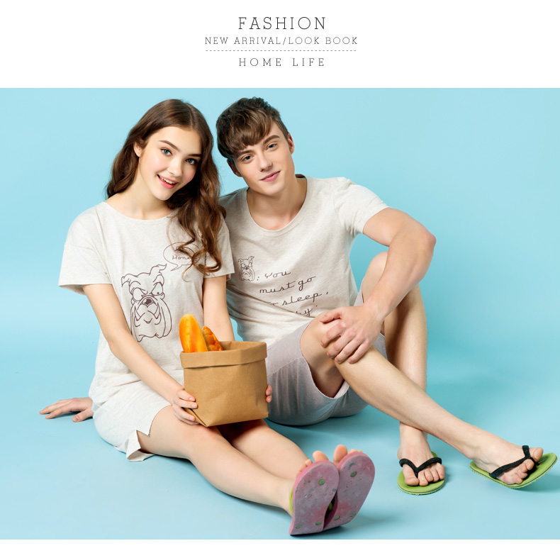 Pyjama mixte en Coton à manche courte - Ref 3005435 Image 22