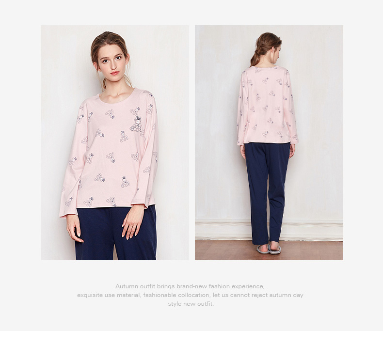 Pyjama mixte en Coton à manches longues - Ref 3005453 Image 11