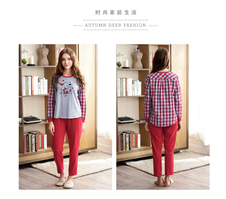 Pyjama mixte en Coton à manches longues - Ref 3005404 Image 18