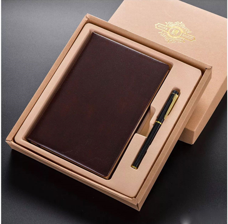 Gift laptop protection kit gift box with notebook Business meeting Prize book A5 sets custom logo