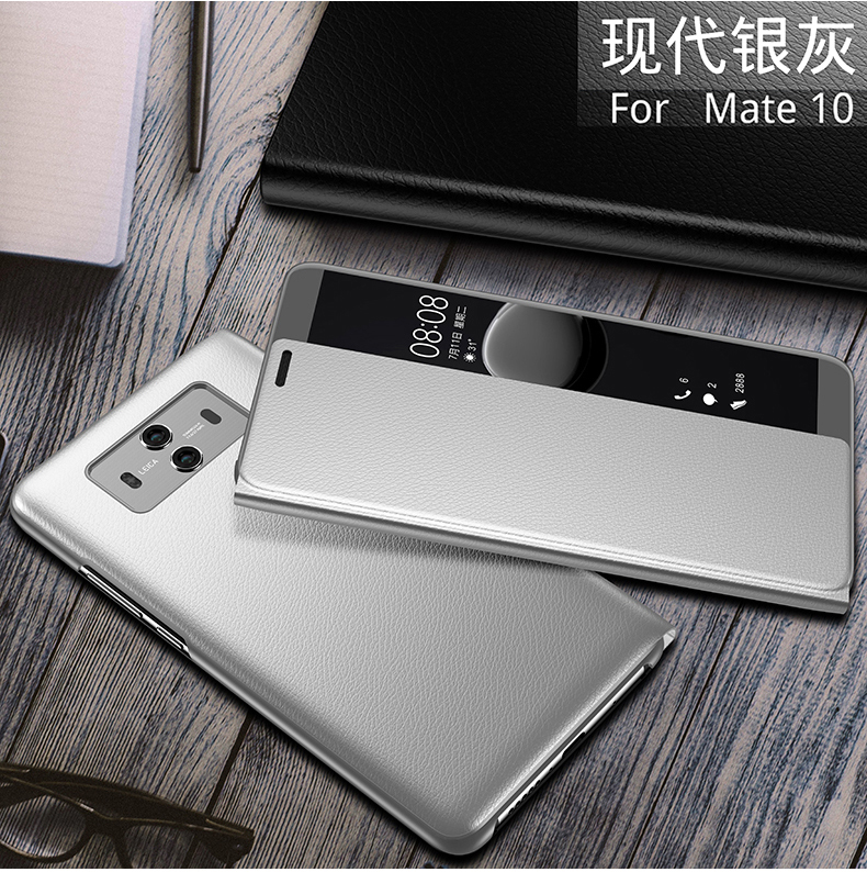 Huawei mate10 vỏ điện thoại di động mate9 bảo vệ bìa Porsche pro lật thông minh da bao gồm tất cả chống mùa thu nam giới và phụ nữ mate10pro cá tính sáng tạo por phụ kiện tide thương hiệu mete mỏng silicone