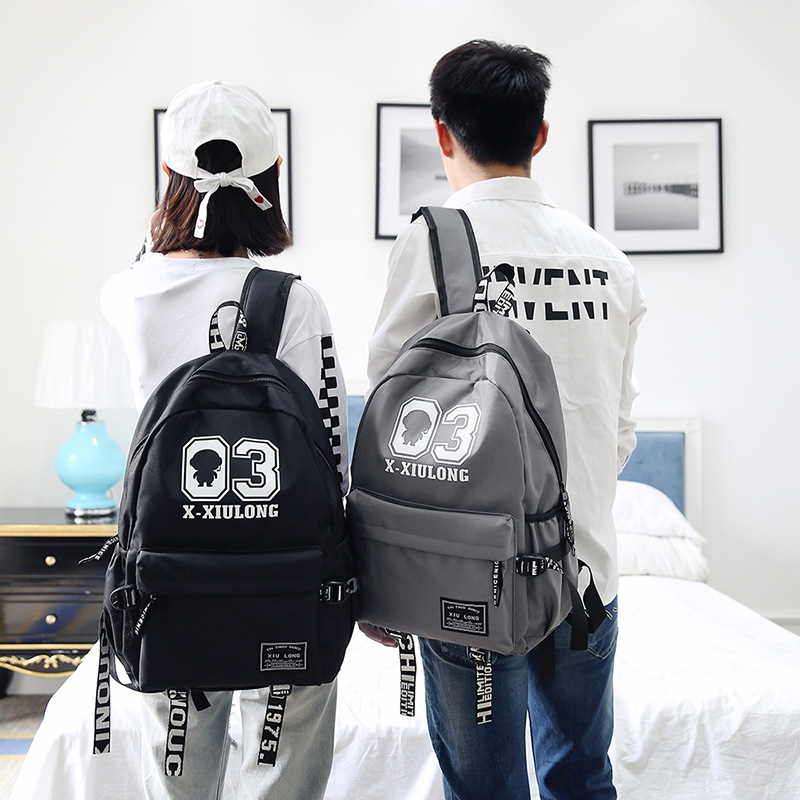 Ins túi lửa nam và nữ phiên bản Hàn Quốc của học sinh trung học Harajuku ulzzang hoang dã balo nữ đi làm