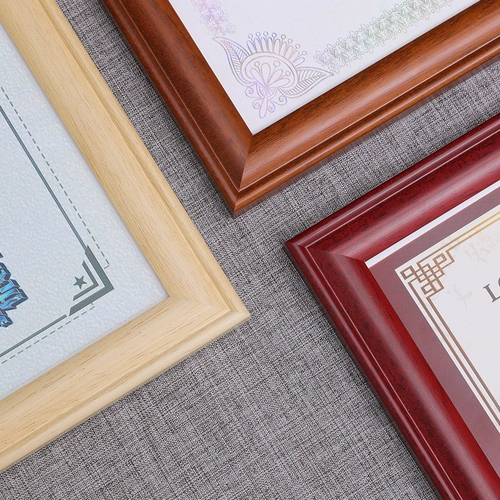 Новая версия Business License Box висит на стене, копию копии, копию кадра сертификата чести бизнеса, горизонтальная версия A3 General защитной обложки