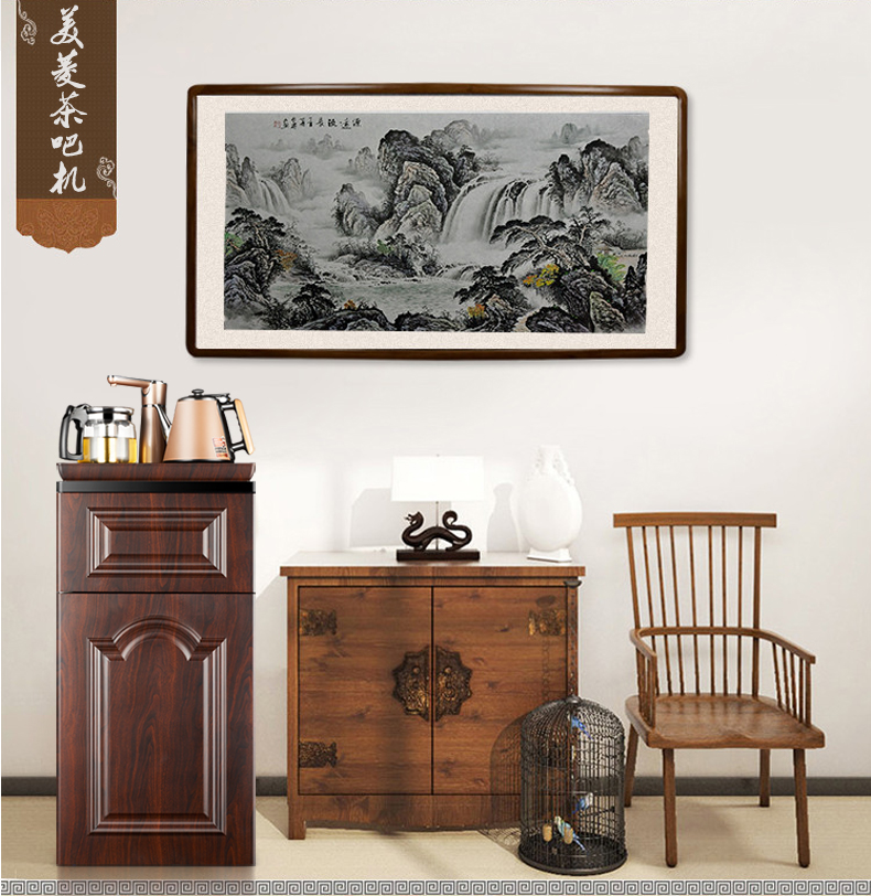 Meiling máy pha trà thông minh Châu Âu đôi cửa đa năng hộ gia đình dọc nóng lạnh tự động máy lọc nước gia đình