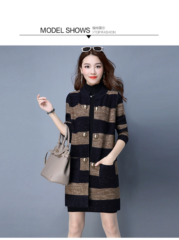 Mùa thu đông 2018 phiên bản mới của Hàn Quốc áo len cashmere dành cho nữ - Cardigan áo len khoác ngoài